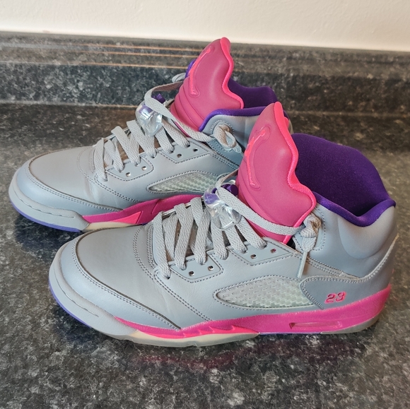 Jordan 5 cement grey pink - Picture 3 of 16
